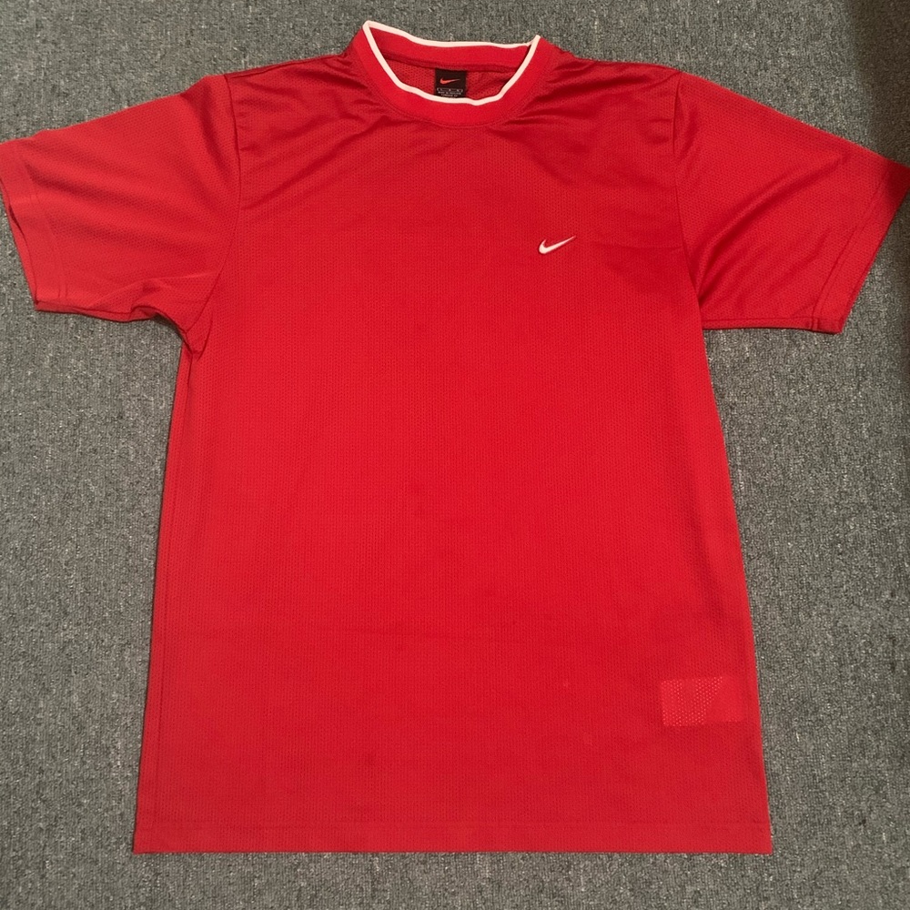 VTG Nike Mini Swoosh Mesh Ringer Tee